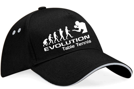 Evolution Of Table Tennis Baseball Cap Sports Birthday Gift For Men & Women