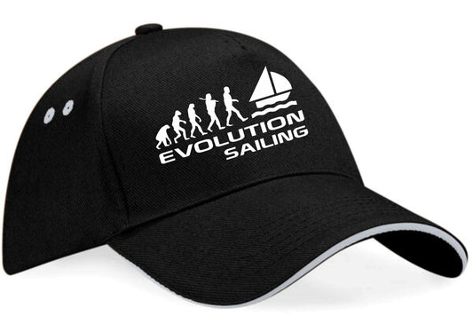 Evolution Of Sailing Baseball Cap Sports Fan Gift For Men & Women