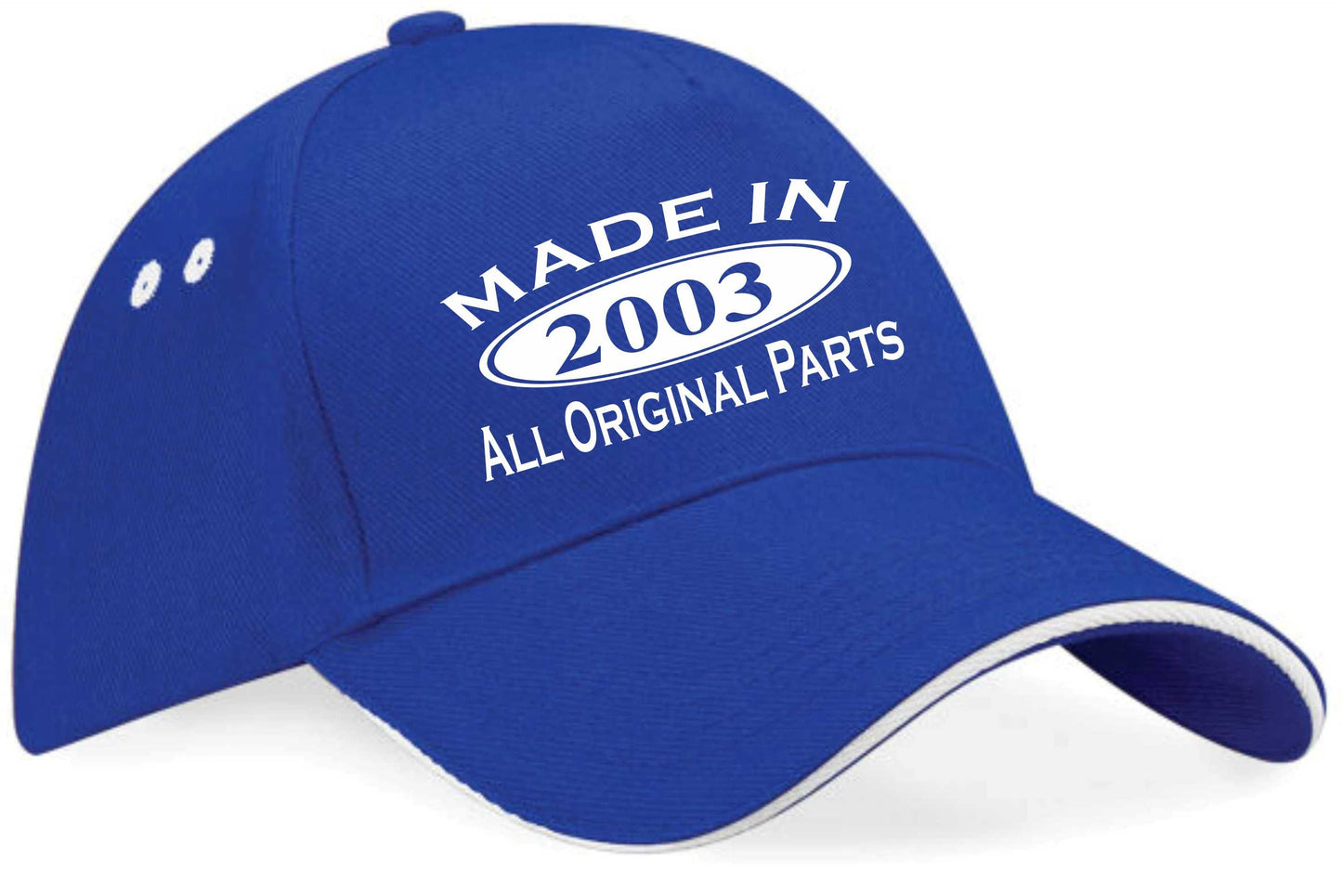 Made In 2003 Baseball Cap 21st Birthday Gift Age 21 For Men & Women