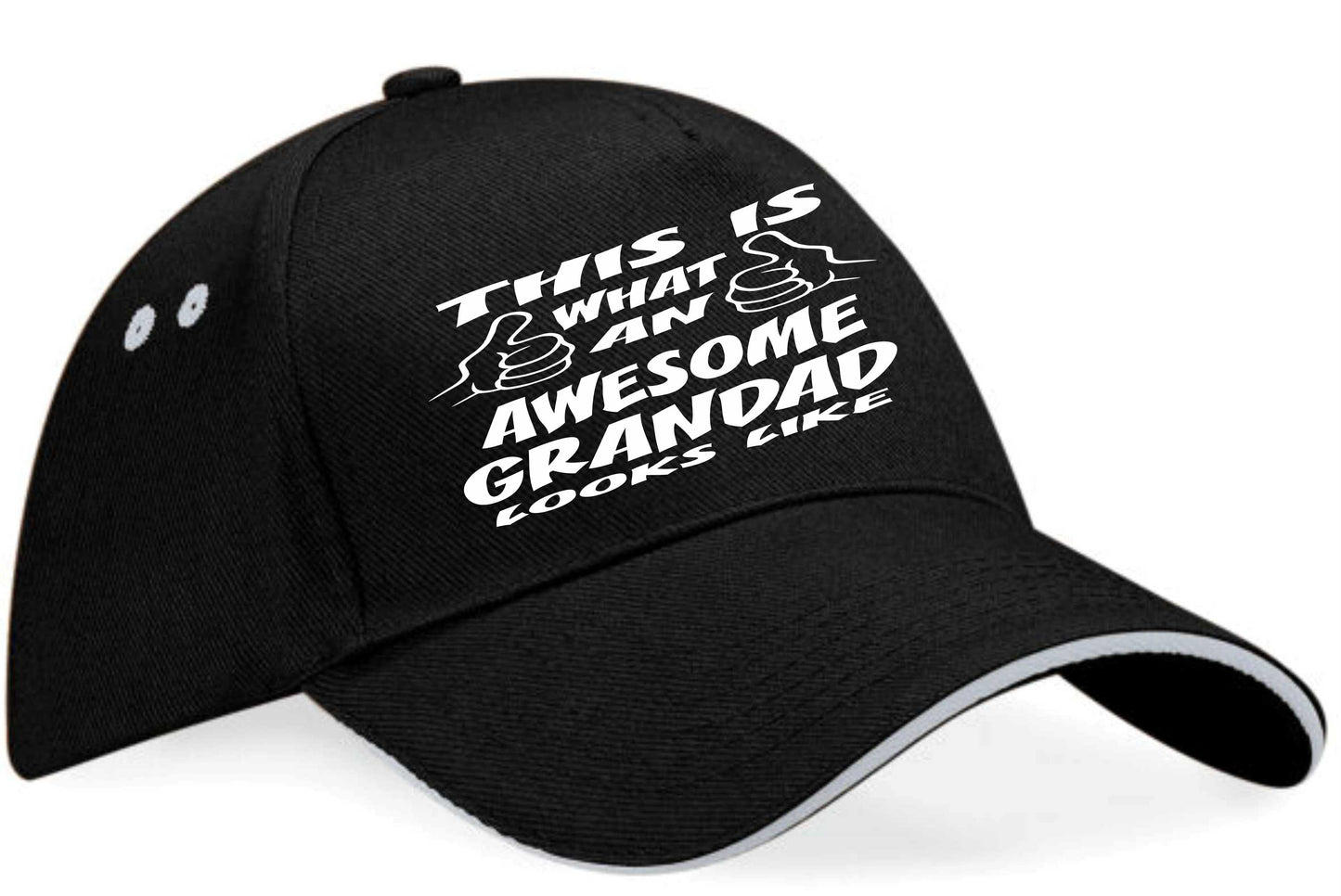 This Is What Awesome Grandad Looks Like Baseball Cap Birthday Gift For Men