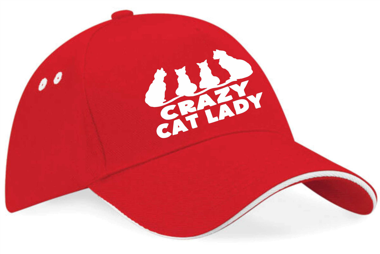 Crazy Cat Lady Baseball Cap Cat Lovers Birthday Gift For Women