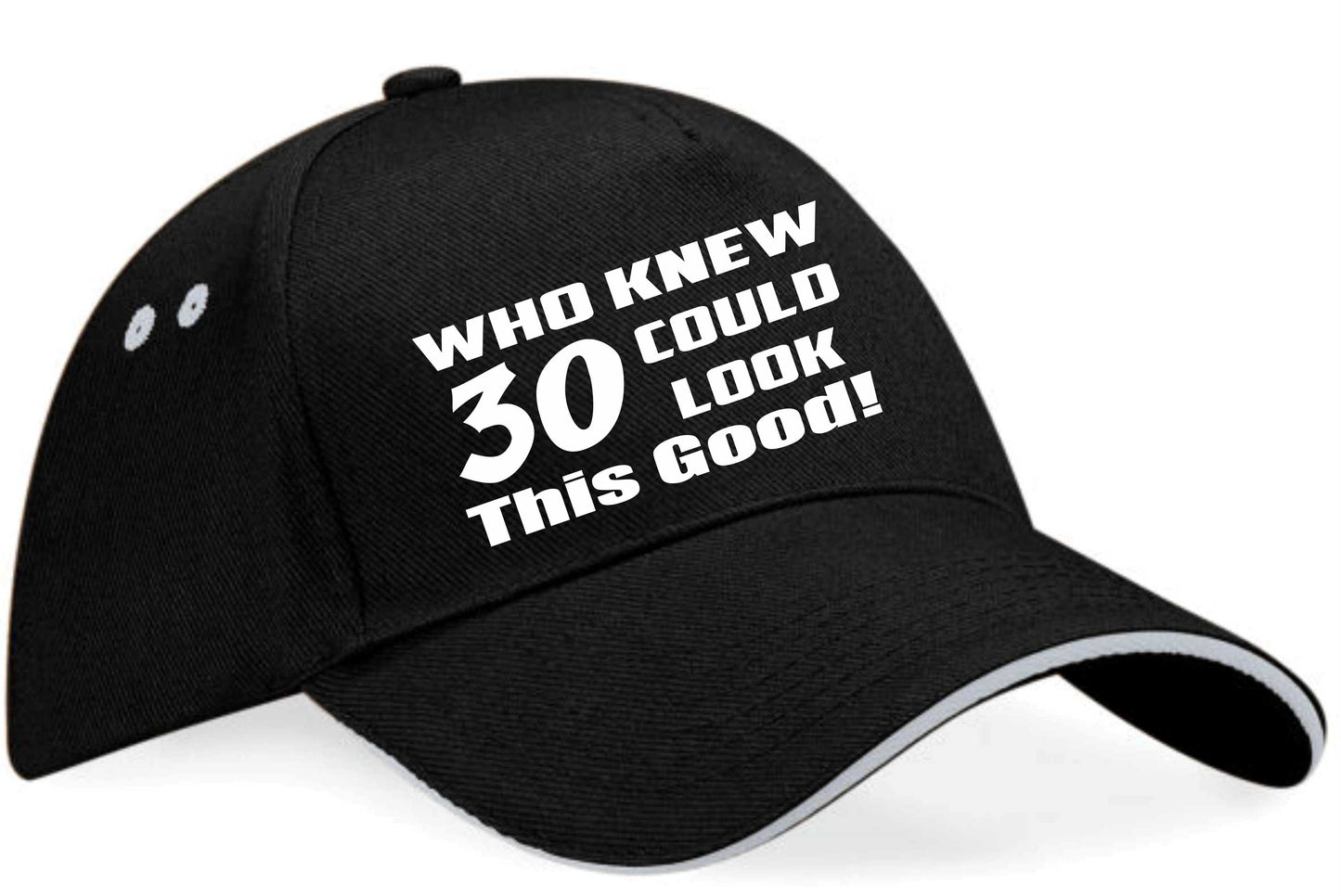 Who Knew 30 Look This Good Baseball Cap 30th Birthday Gift For Men & Women