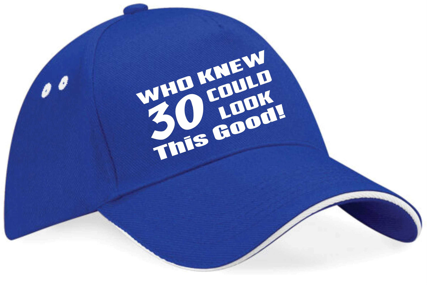 Who Knew 30 Look This Good Baseball Cap 30th Birthday Gift For Men & Women