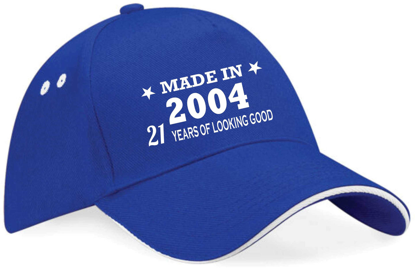 Made in 2004 21st Birthday Baseball Cap 21 Year Old Gift For Men & Ladies