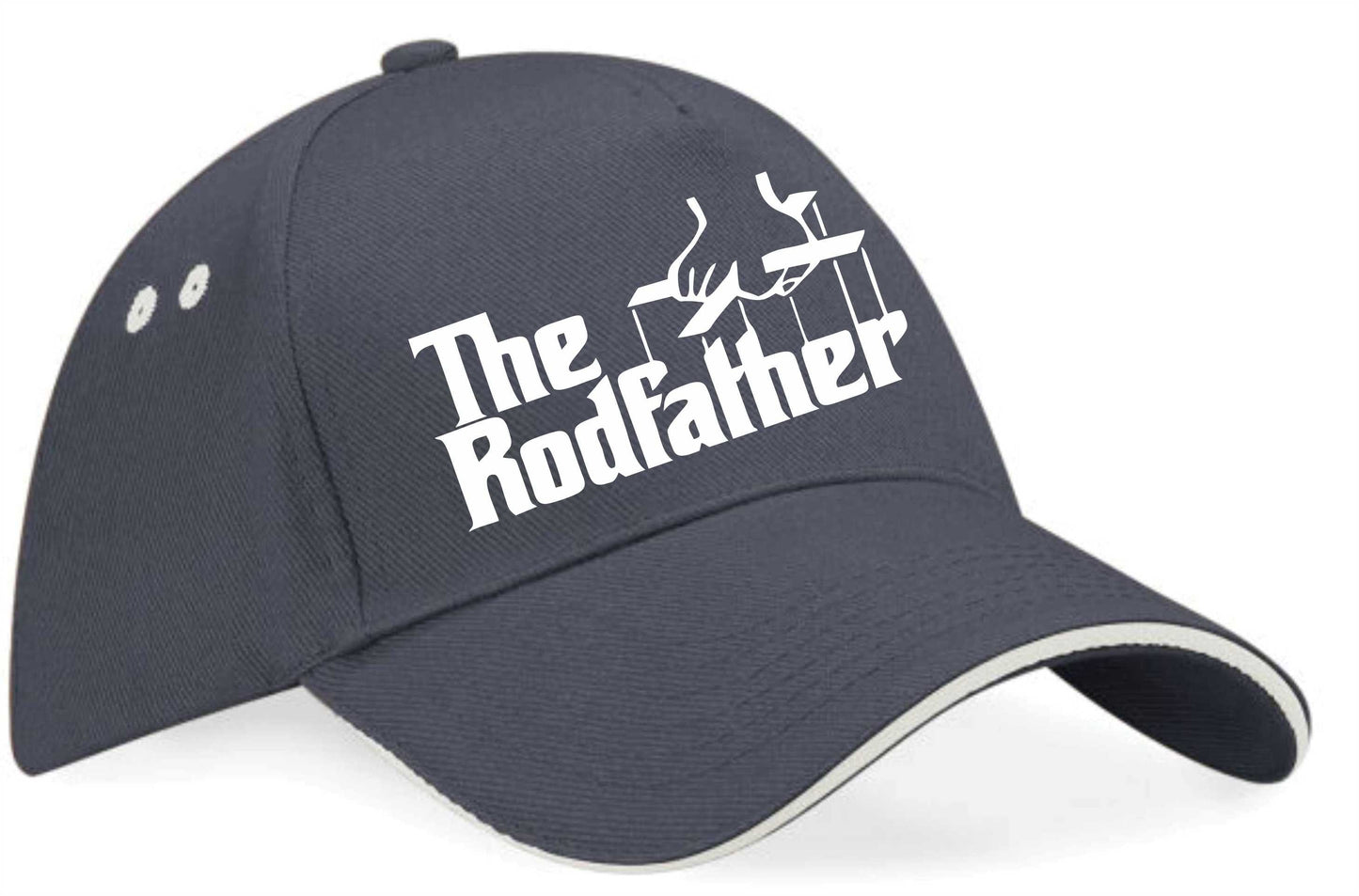 The Rodfather Baseball Cap Fisherman Fishing Gift For Men & Ladies