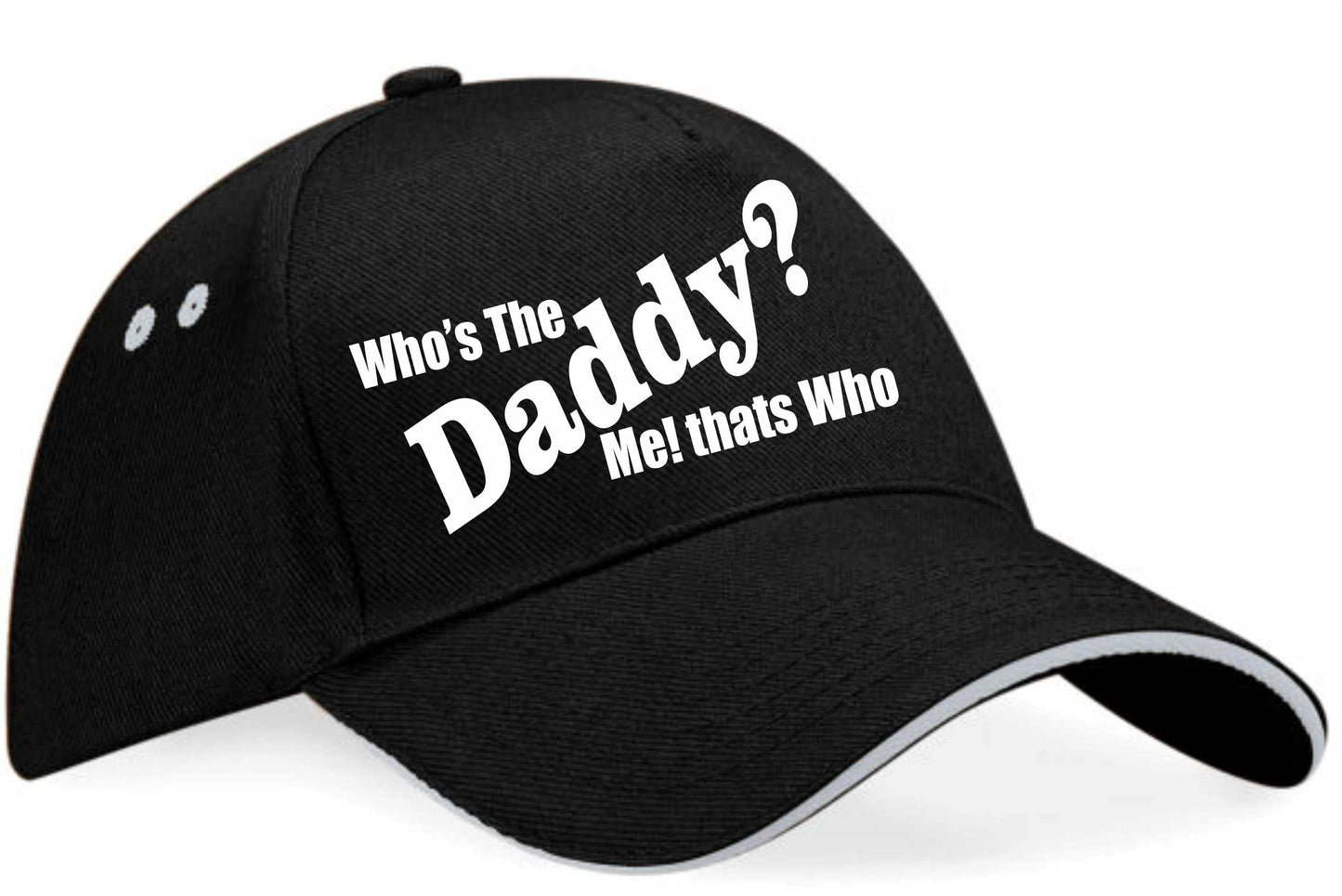 Who's The Daddy Baseball Cap New Dad New Baby Gift For Men