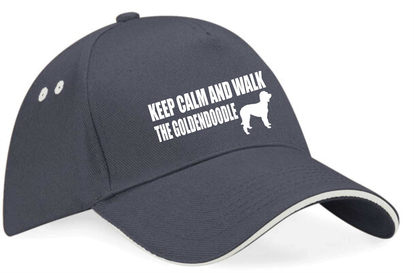 Keep Calm Walk The Goldendoodle Baseball Cap Dog Lovers Gift For Men & Ladies