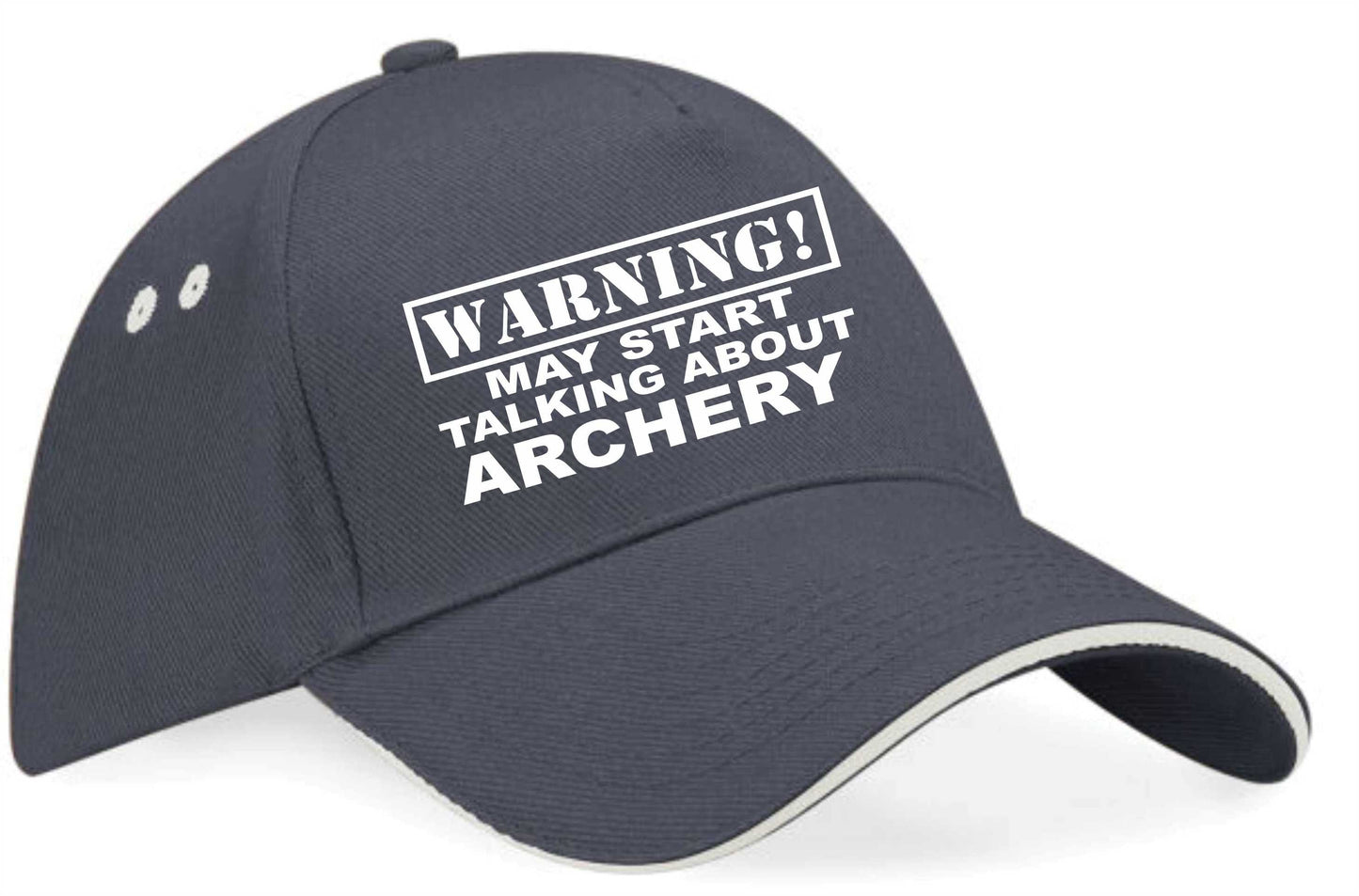 Warning May Talk About Archery Baseball Cap Sport Lovers Gift For Men & Ladies