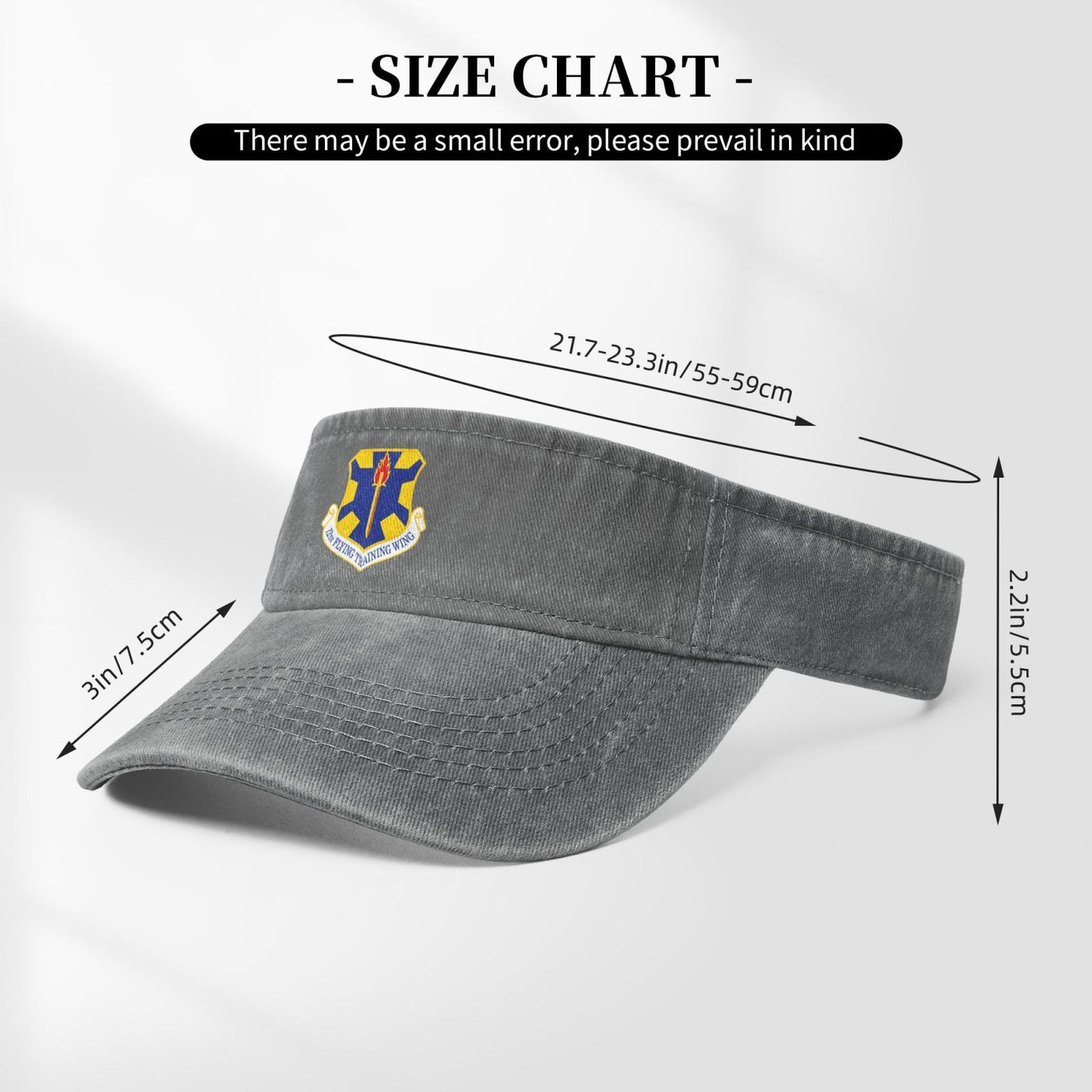 12th Flying Training Wing Printing adjustable Empty Top Baseball Sun Cap unisex outdoor sport hat veterans gift