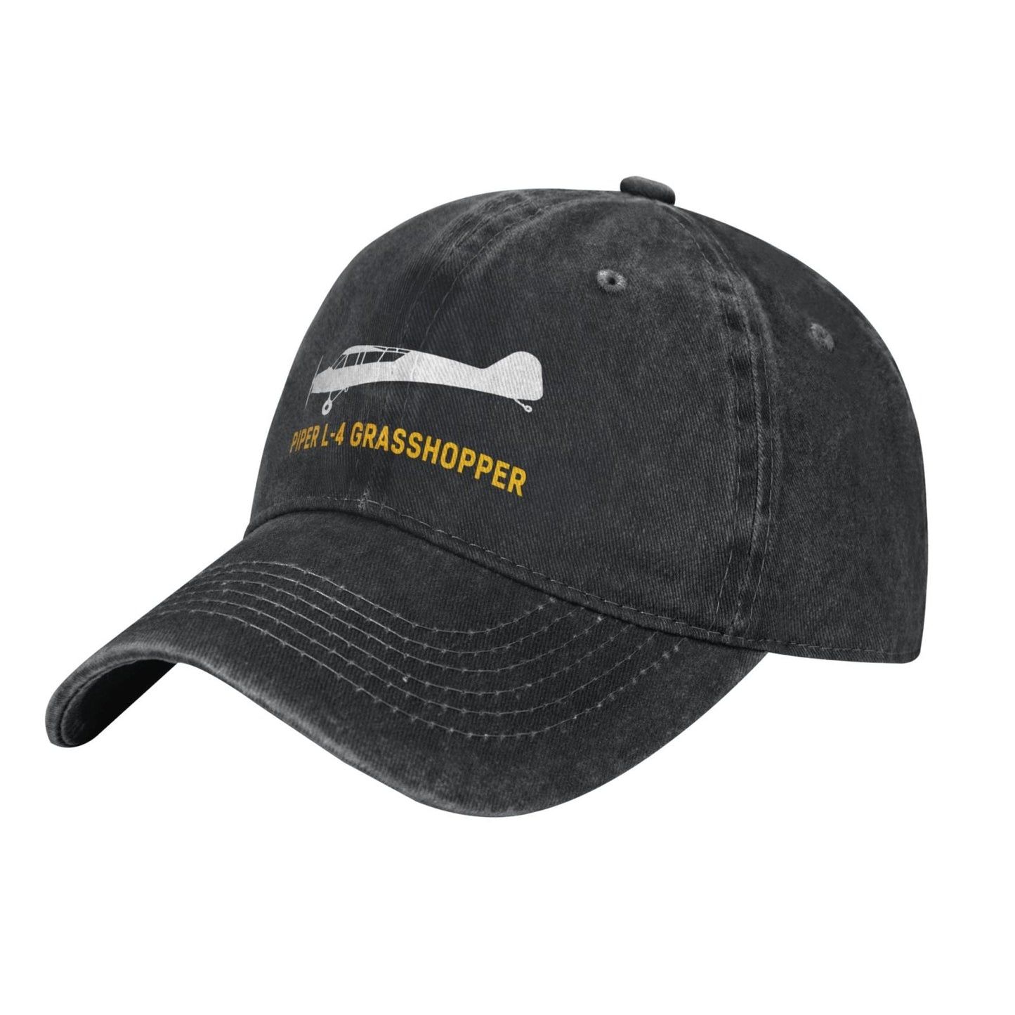Piper L-4 Grasshopper Printing unisex baseball cap adjustable hats Outdoor leisure hat veteran gift