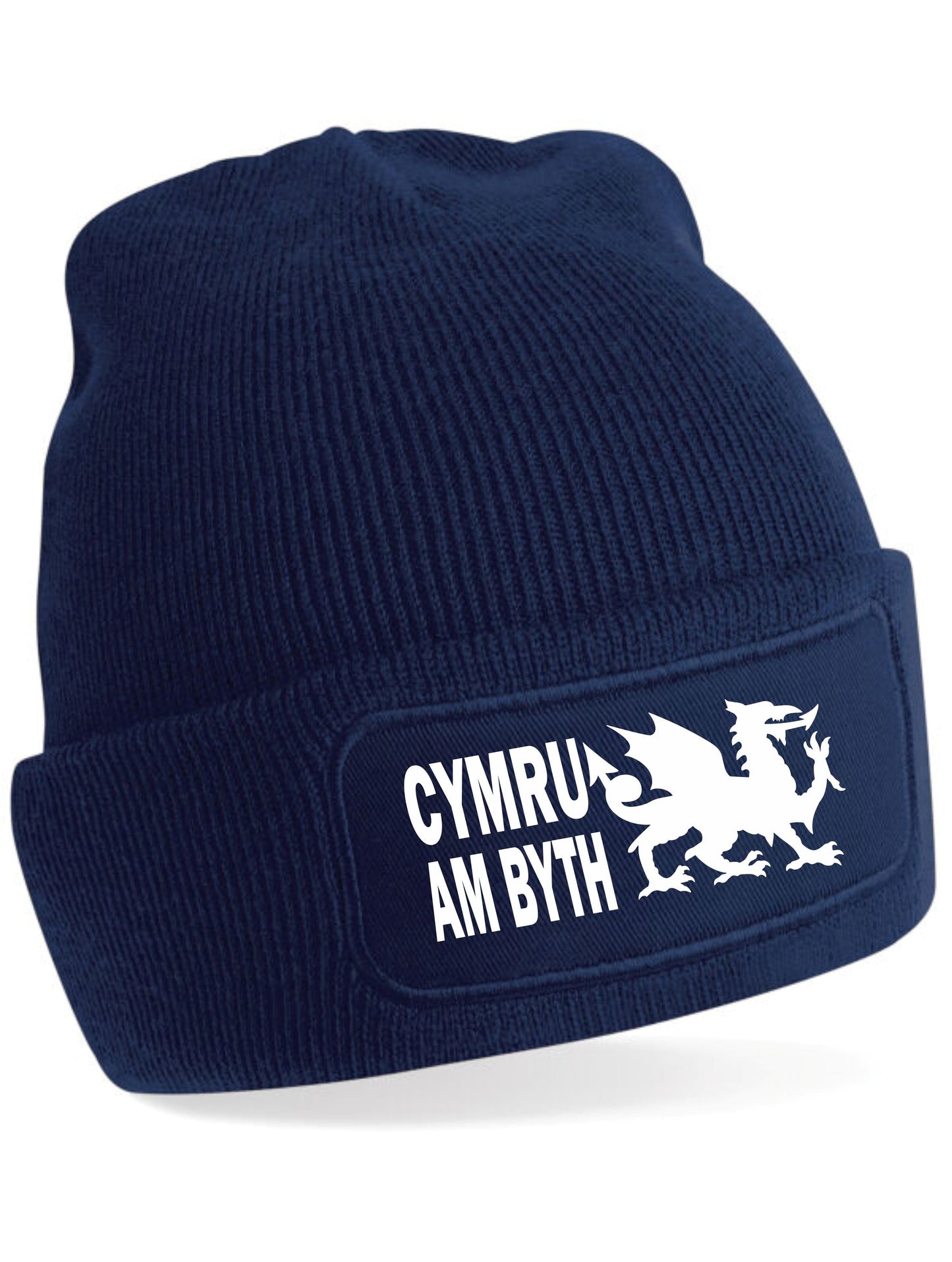 Welsh Dragon Wales Forever Beanie Hat Welsh Gift For Men & Ladies