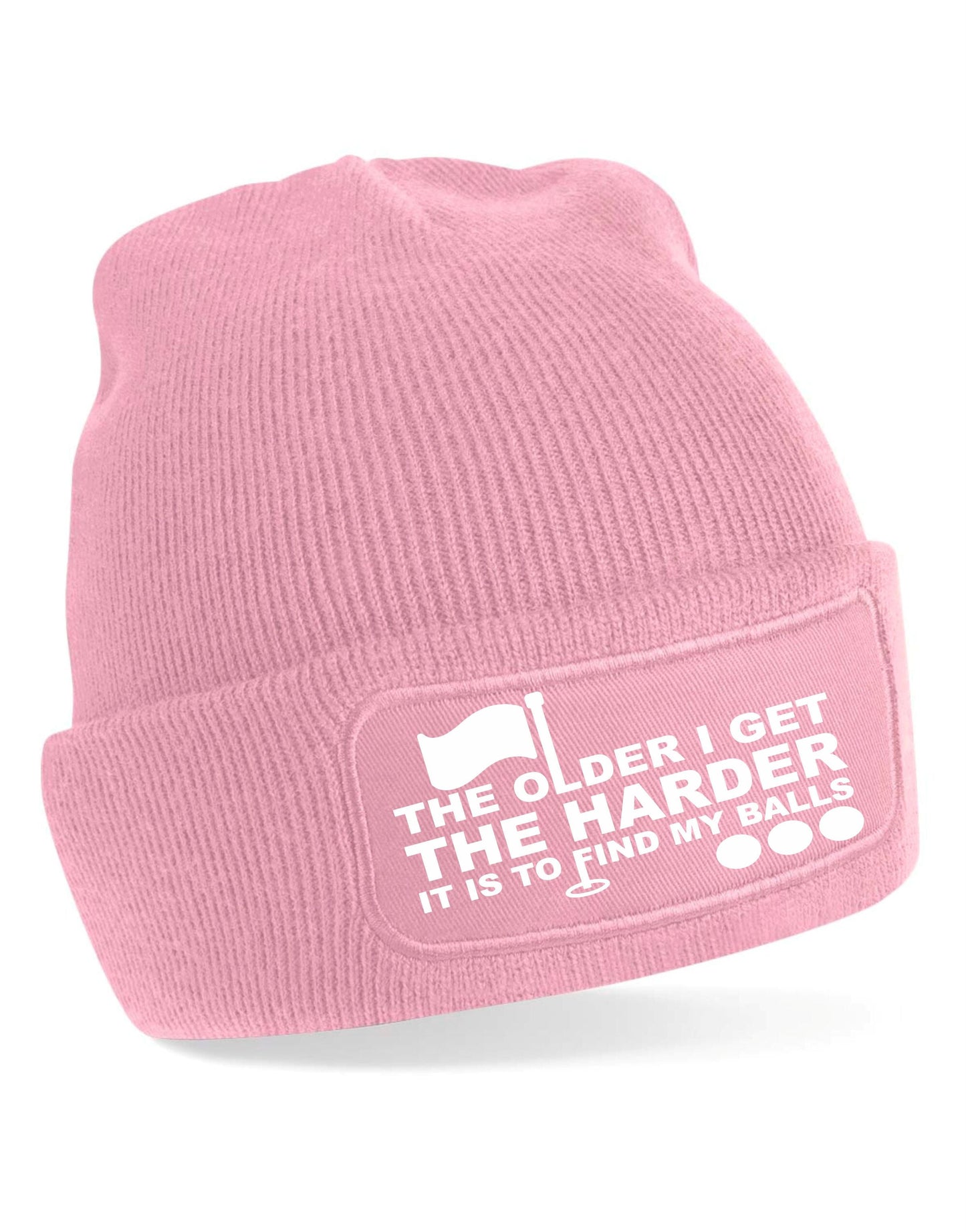Older I Get Harder To Find My Balls Beanie Hat Golf Lover Gift For Men