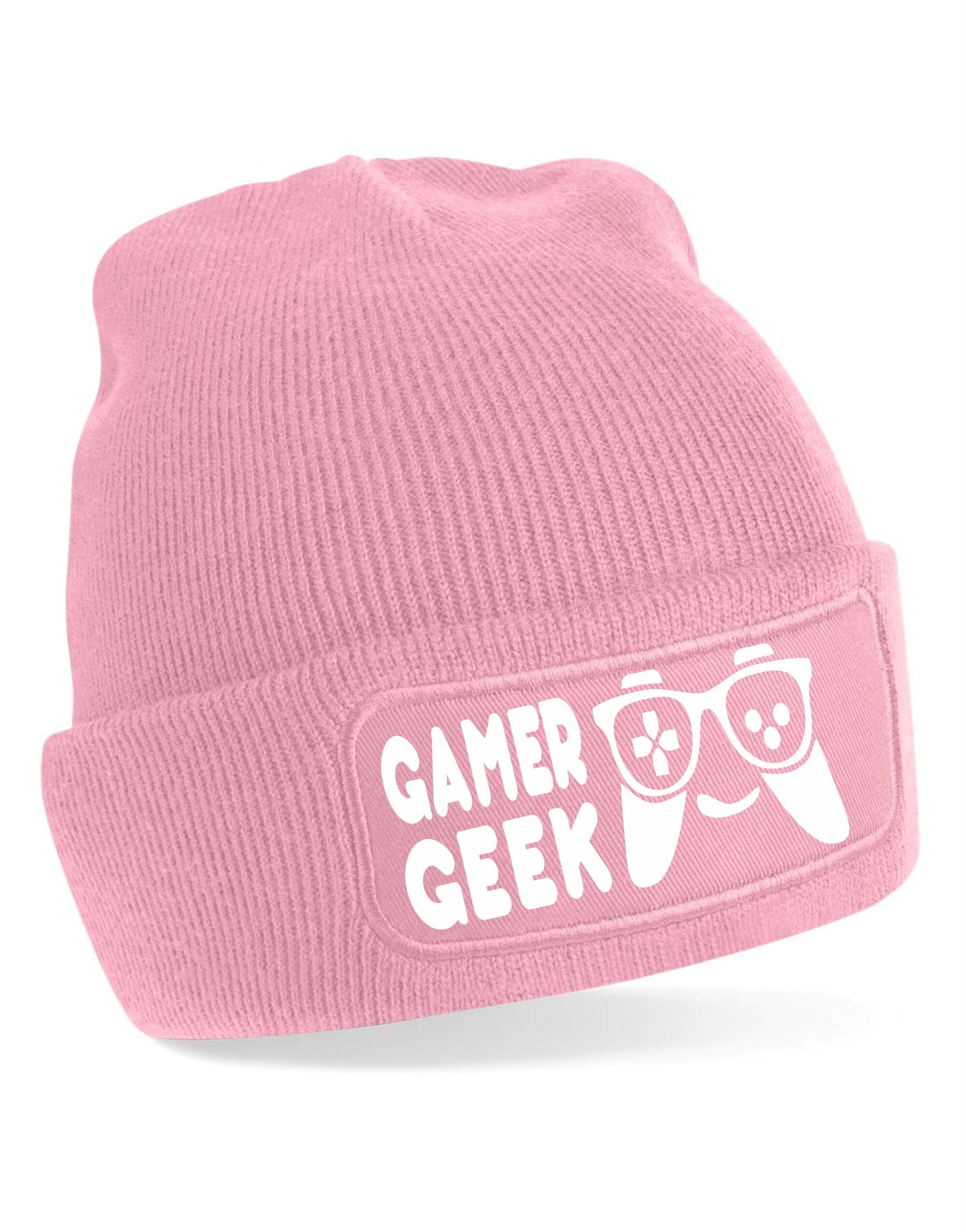 Gamer Geek Beanie Hat Gaming Teenager Gift For Men & Ladies