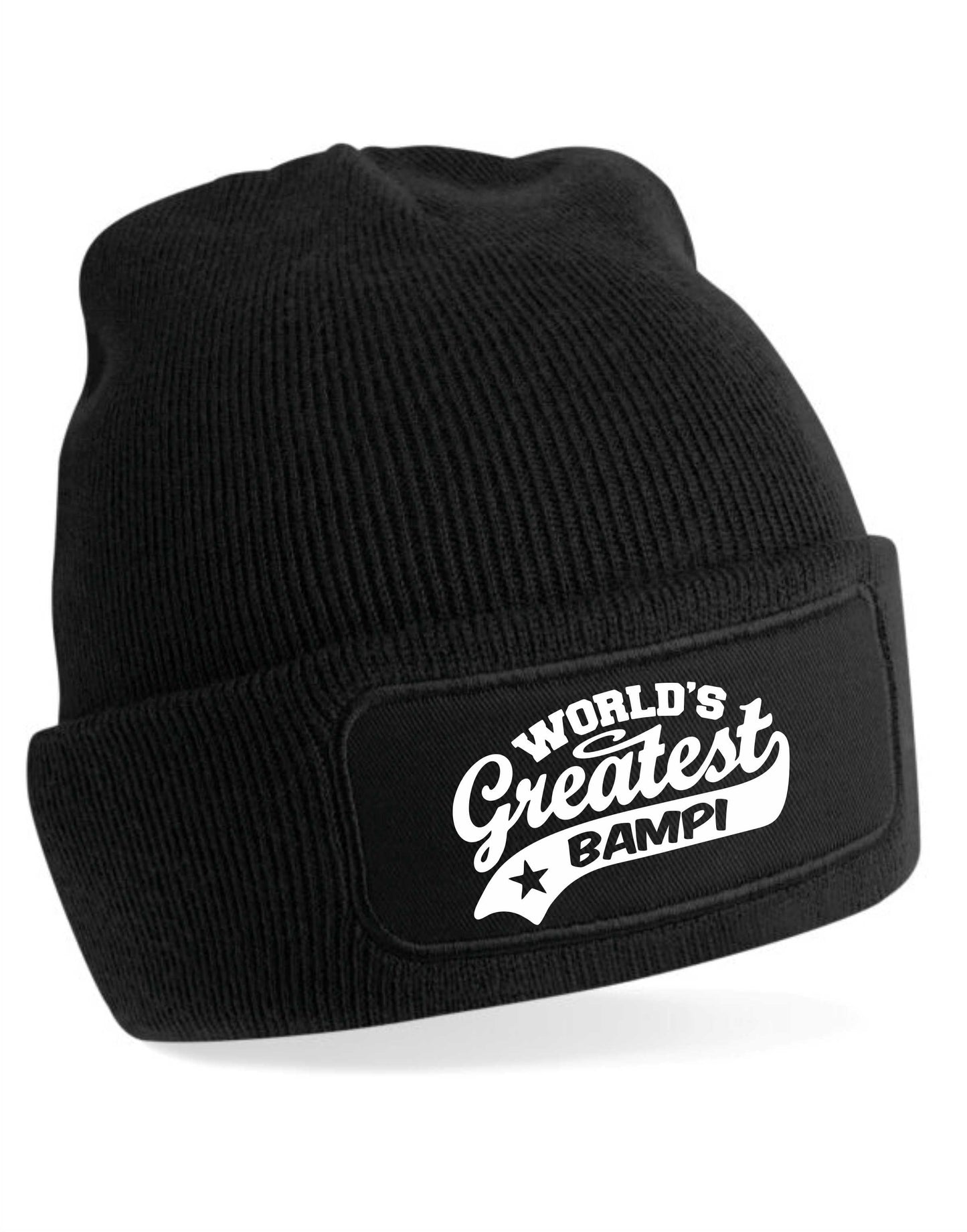Beanie Hat Greatest Bampi Gift For Men Birthday Present Fathers Day
