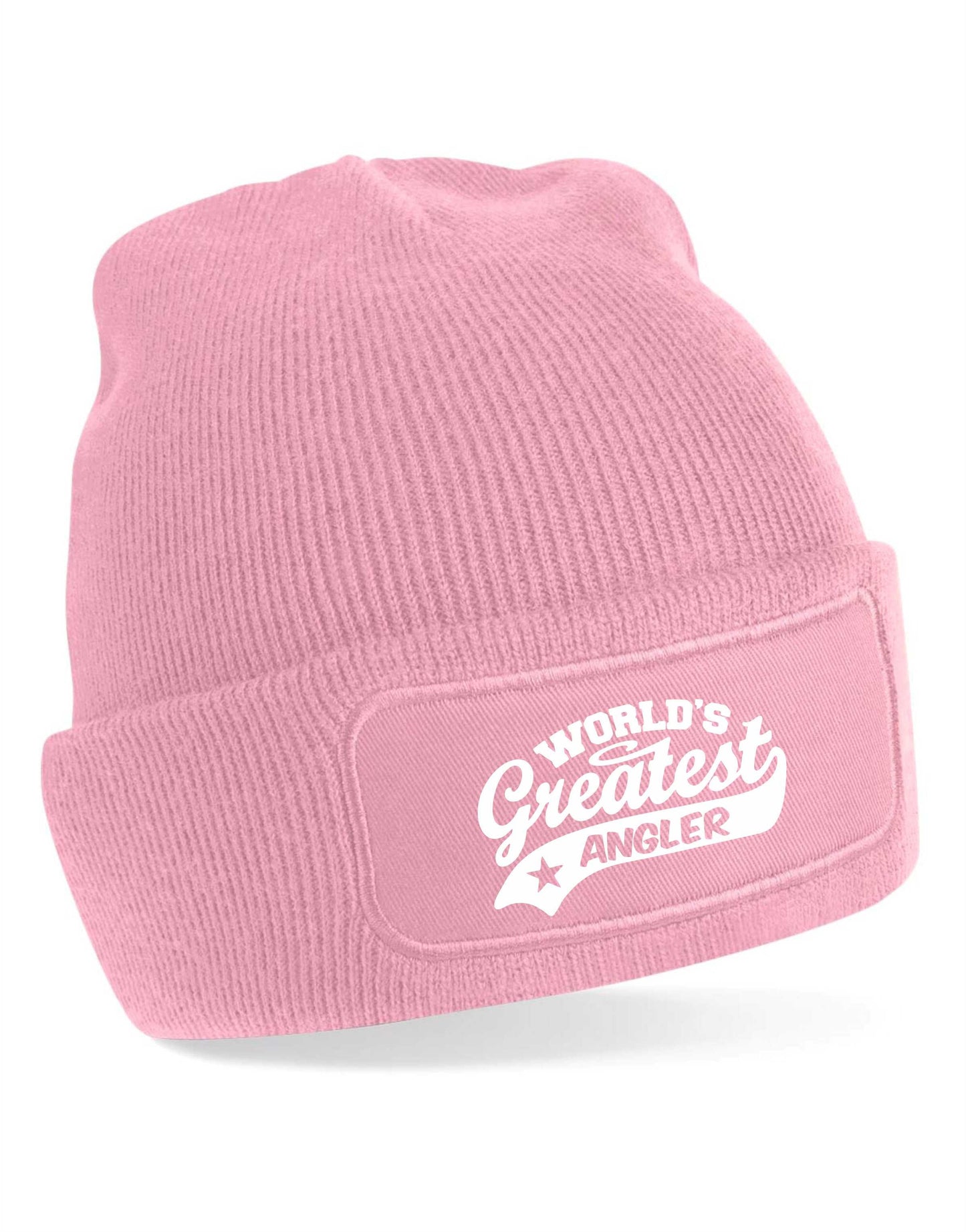 Beanie Hat Greatest Angler Gift For Her Gift For Him Fishing Birthday Present