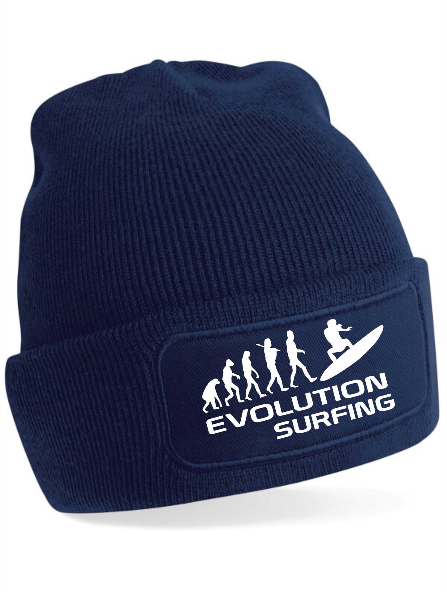 Evolution Of Surfing Beanie Hat WaterSport Birthday Gift For Men & Ladies