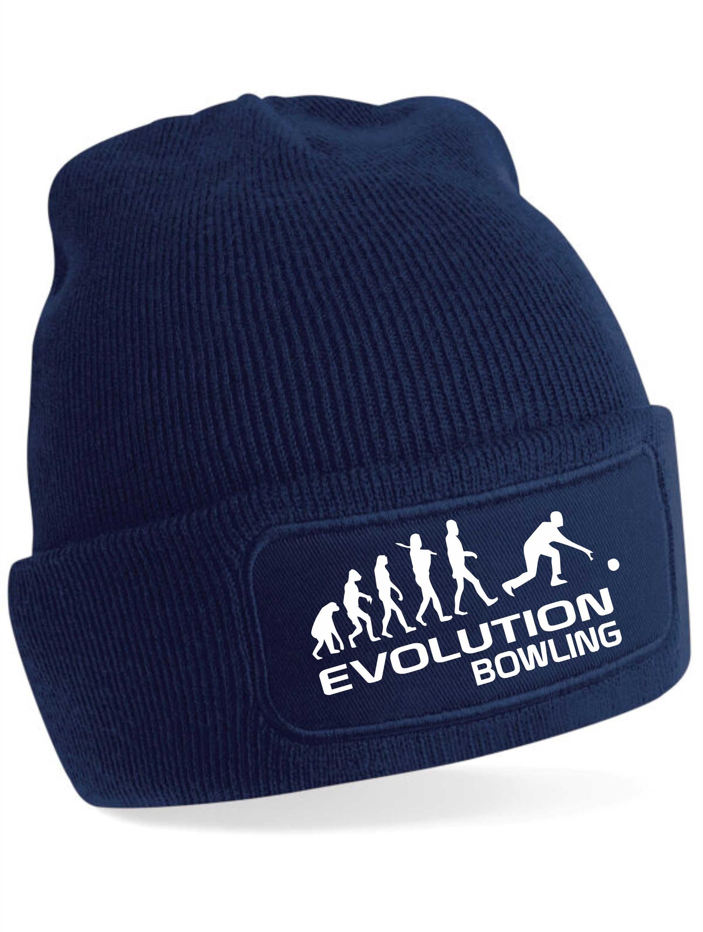 Evolution Of Bowling Beanie Hat Sport Hobby Birthday Gift For Men & Ladies