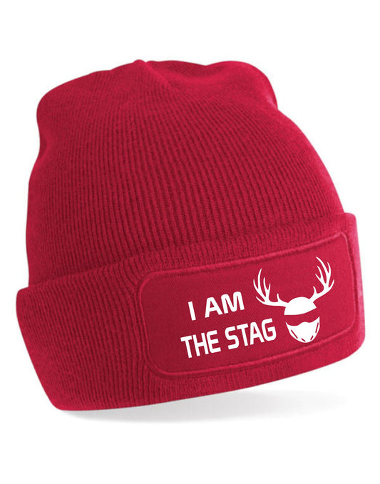 I Am The Stag Beanie Hat Great For Stag Nights Wedding Gift For Men
