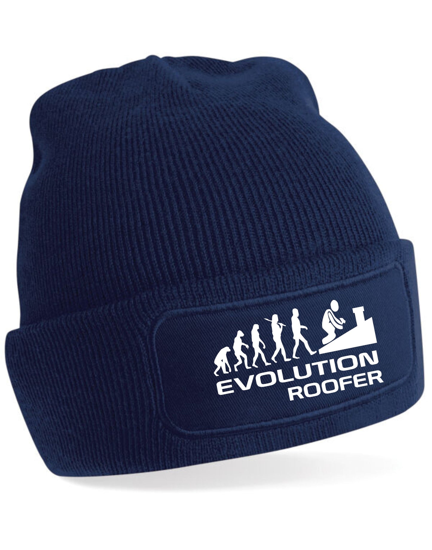 Evolution of A Roofer Beanie Hat Great Gift For Any Roofers Men & Ladies