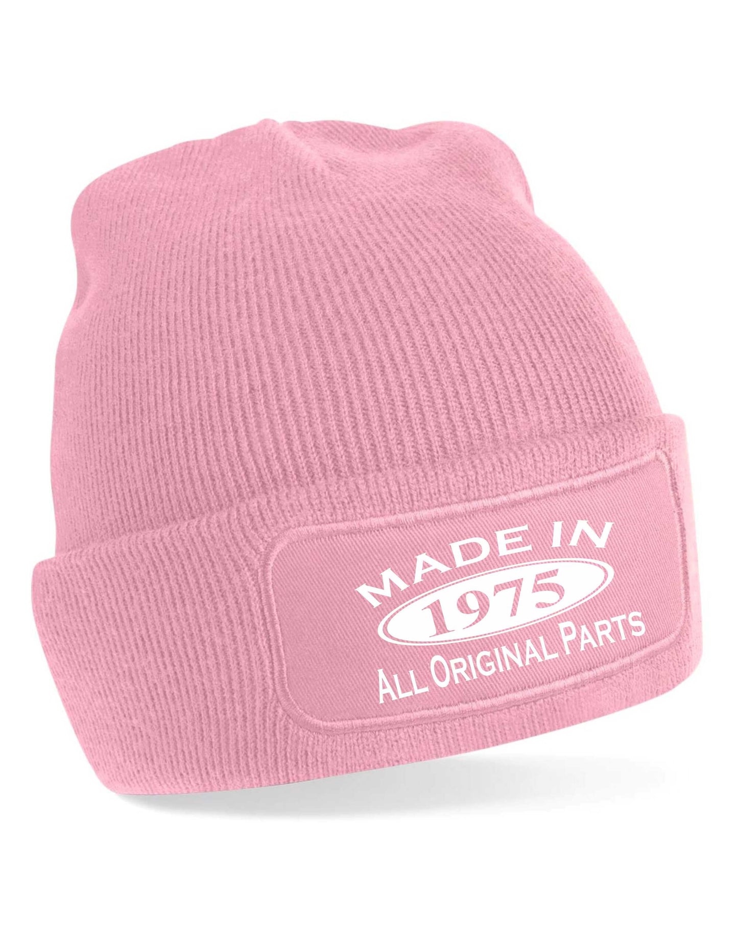 Made In 1975 Beanie Hat 50th Birthday Gift Great For Men & Women