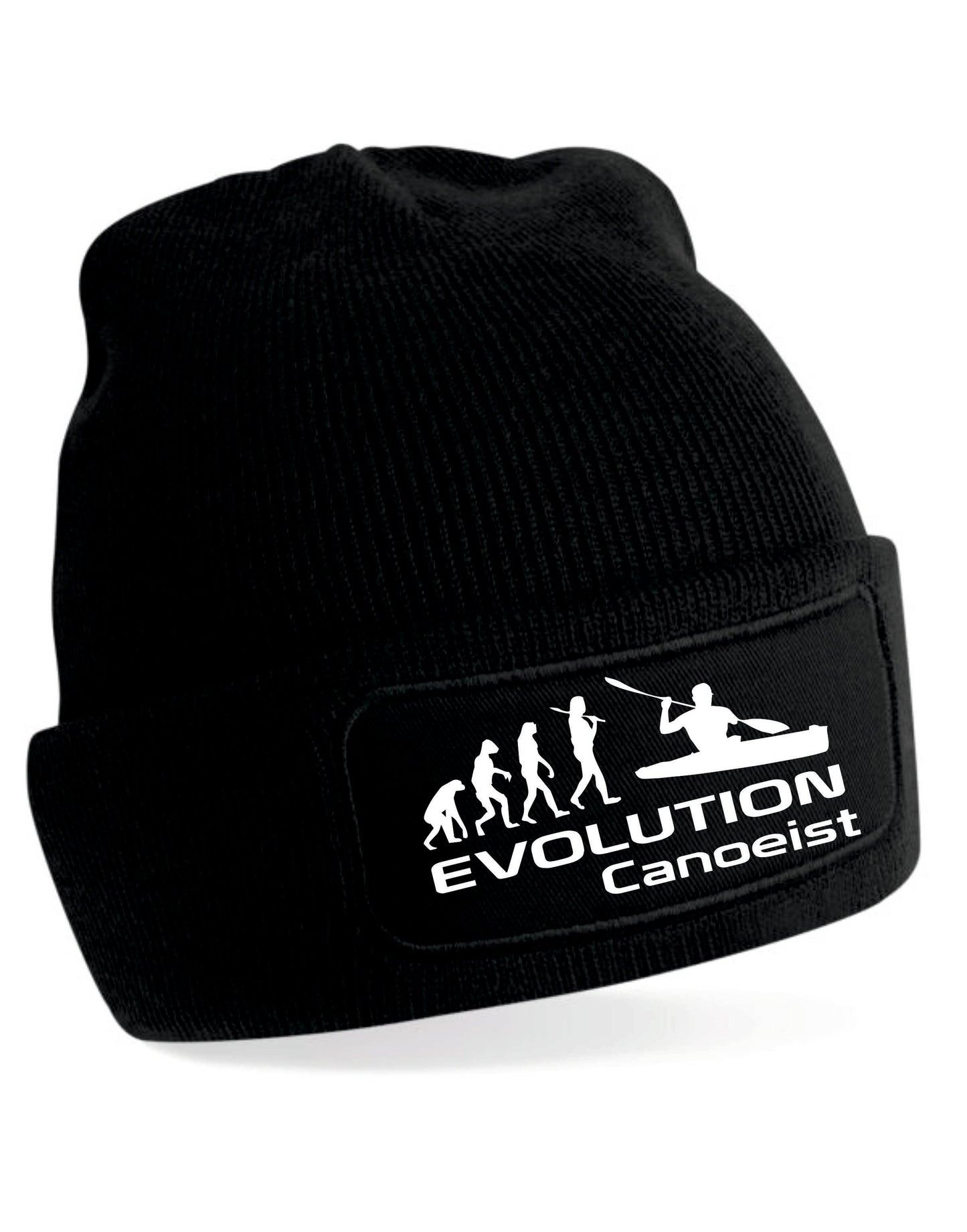 Evolution Of Canoeist Beanie Birthday Gift Great For Men & Women