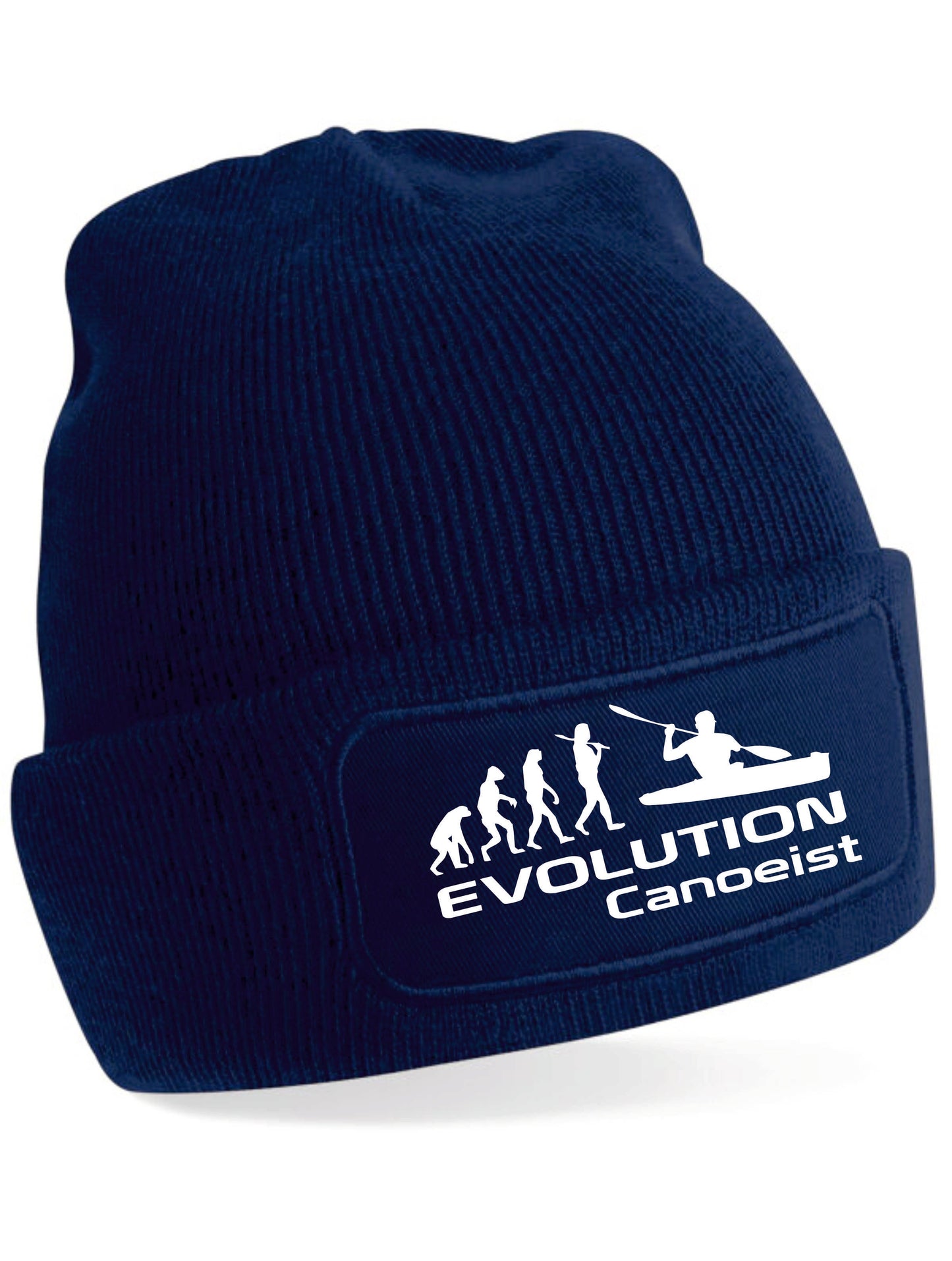 Evolution Of Canoeist Beanie Birthday Gift Great For Men & Women