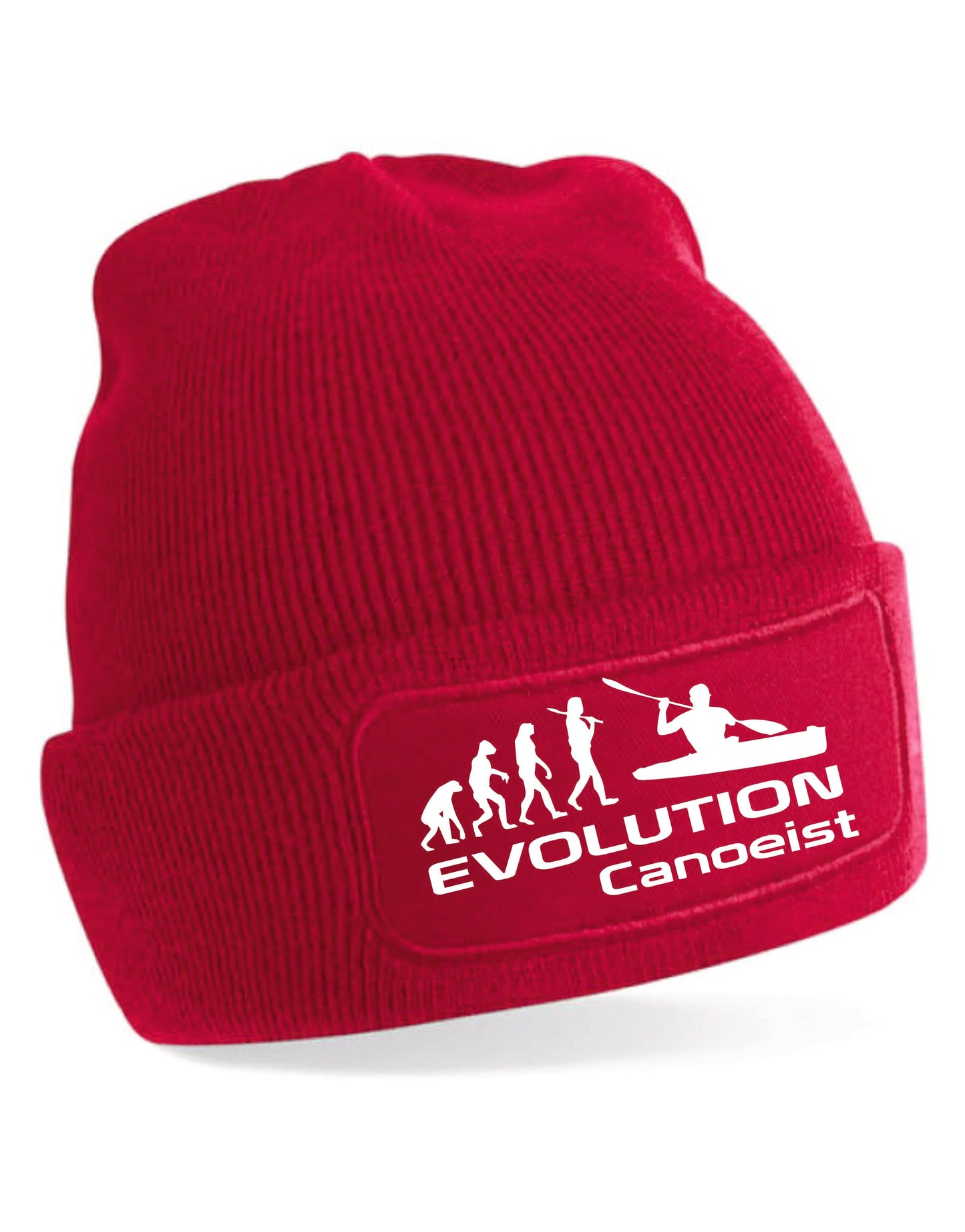 Evolution Of Canoeist Beanie Birthday Gift Great For Men & Women
