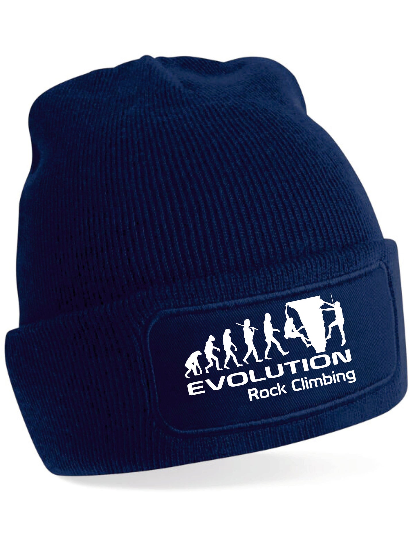 Evolution Of Rock Climbing Beanie Birthday Gift Great For Men & Women