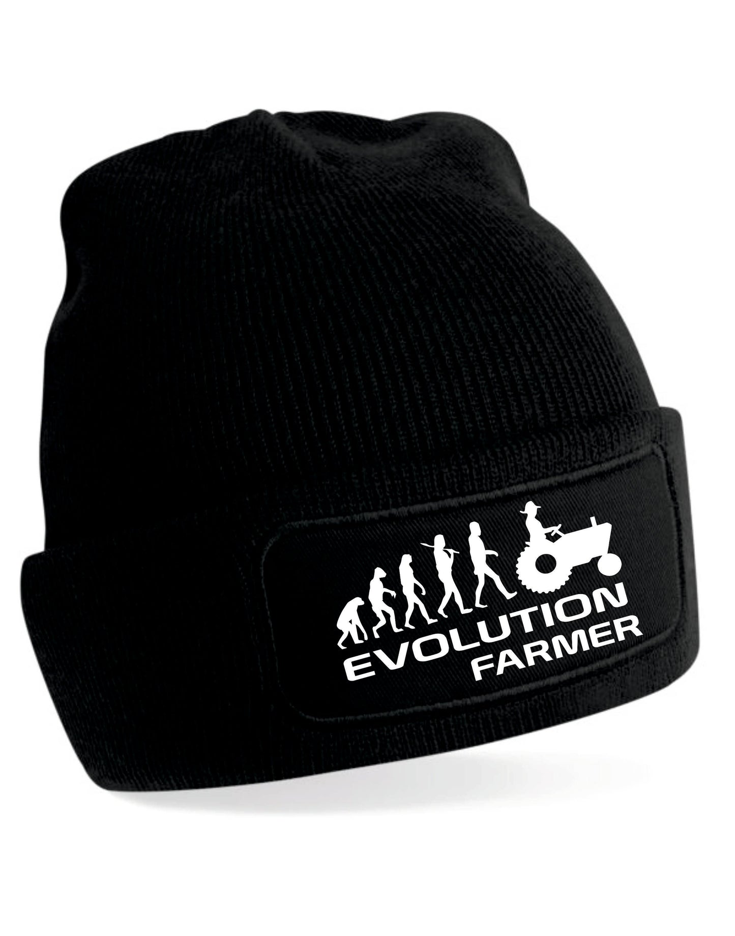 Evolution Of Farmer Beanie Birthday Gift Great For Men & Women