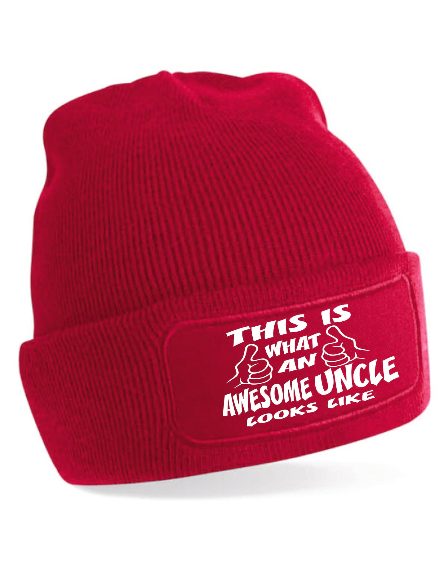 This Is What Awesome Uncle Looks Like Beanie Birthday Gift Great For Men