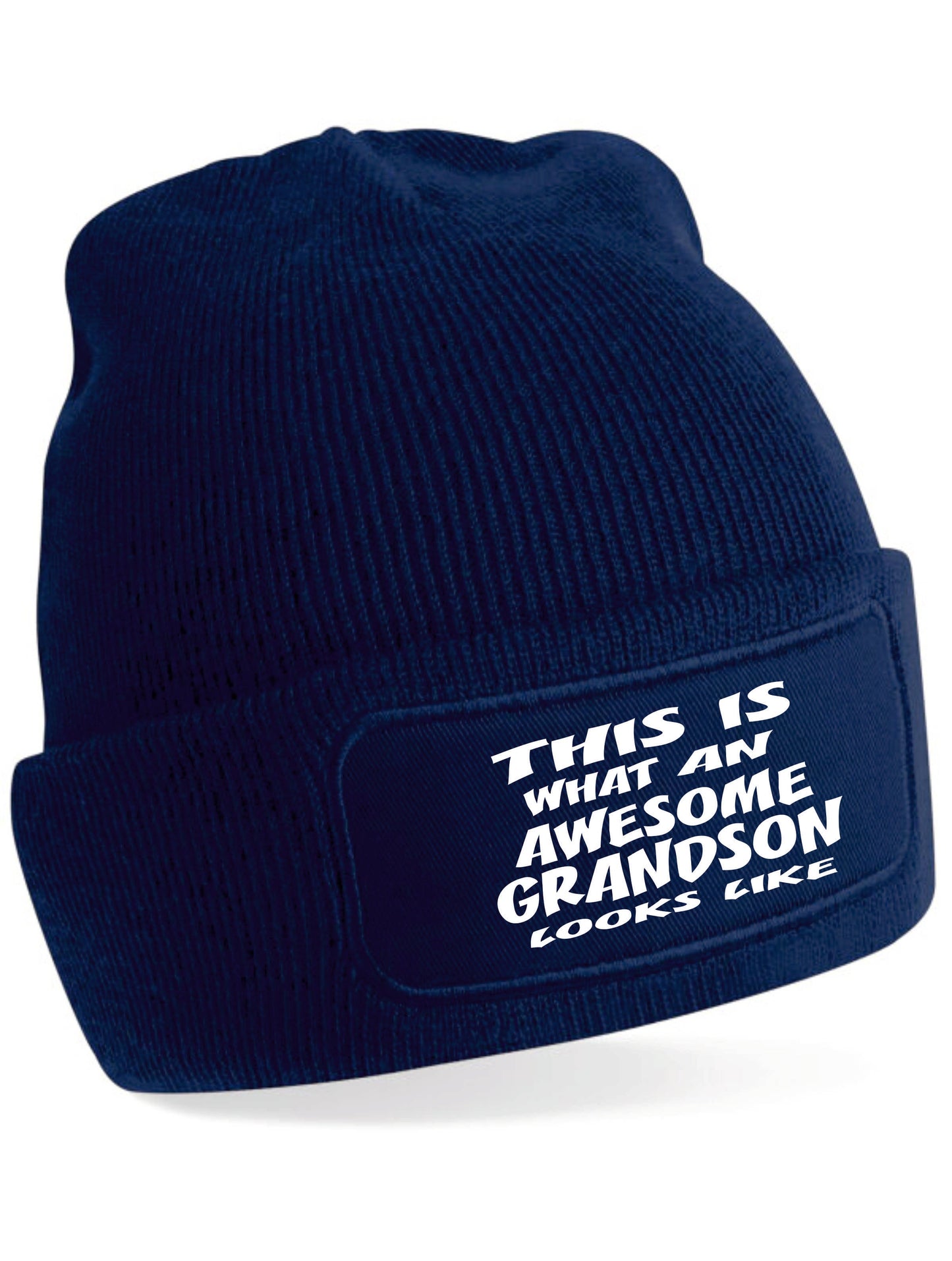 This Is What Awesome Grandson Looks Like Beanie Birthday Gift Great For Men