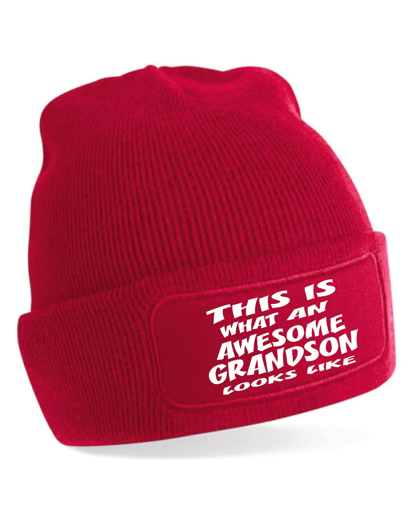 This Is What Awesome Grandson Looks Like Beanie Birthday Gift Great For Men