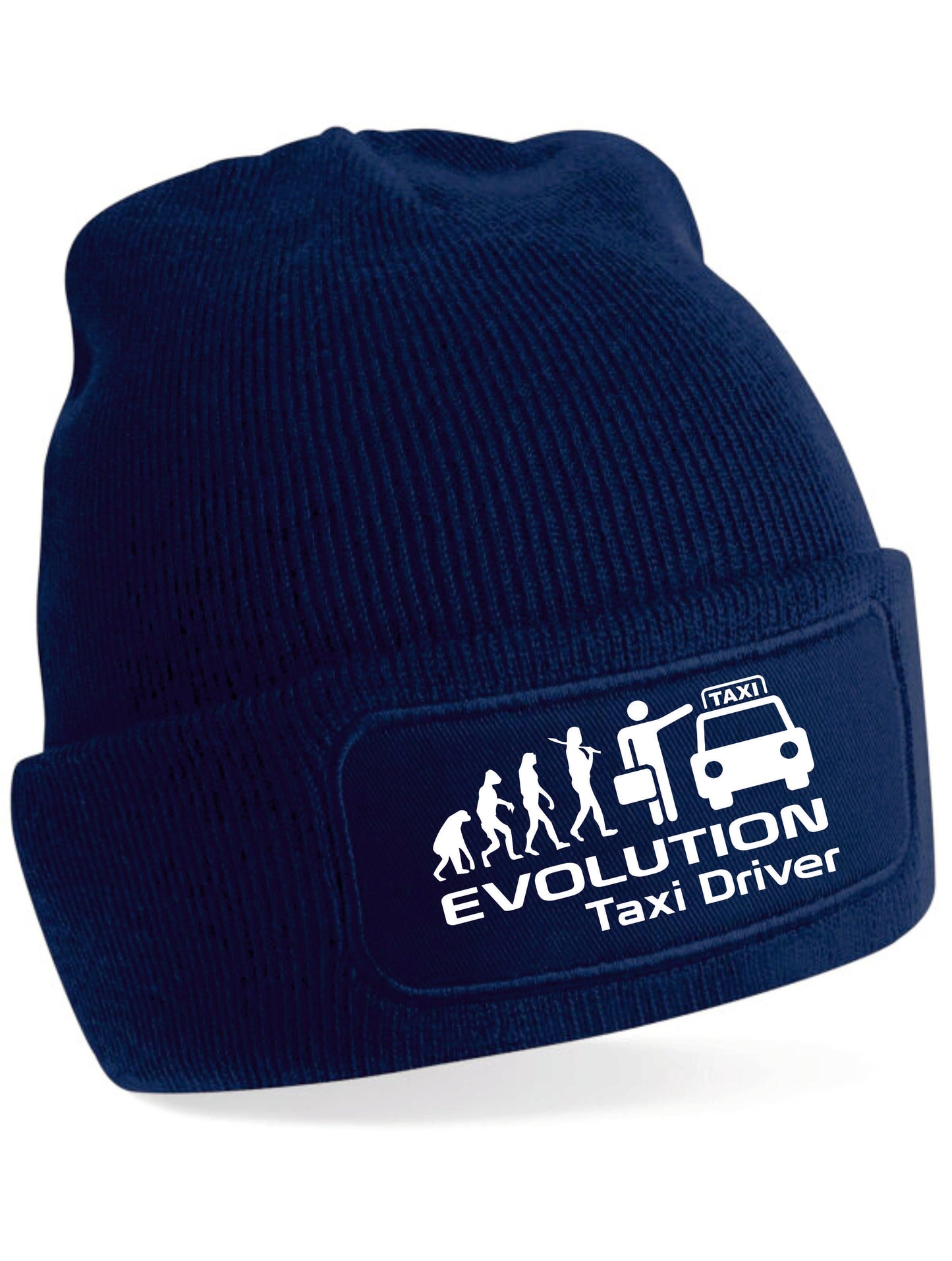 Evolution Of Taxi Driver Beanie Hat Birthday Gift Great For Men & Ladies