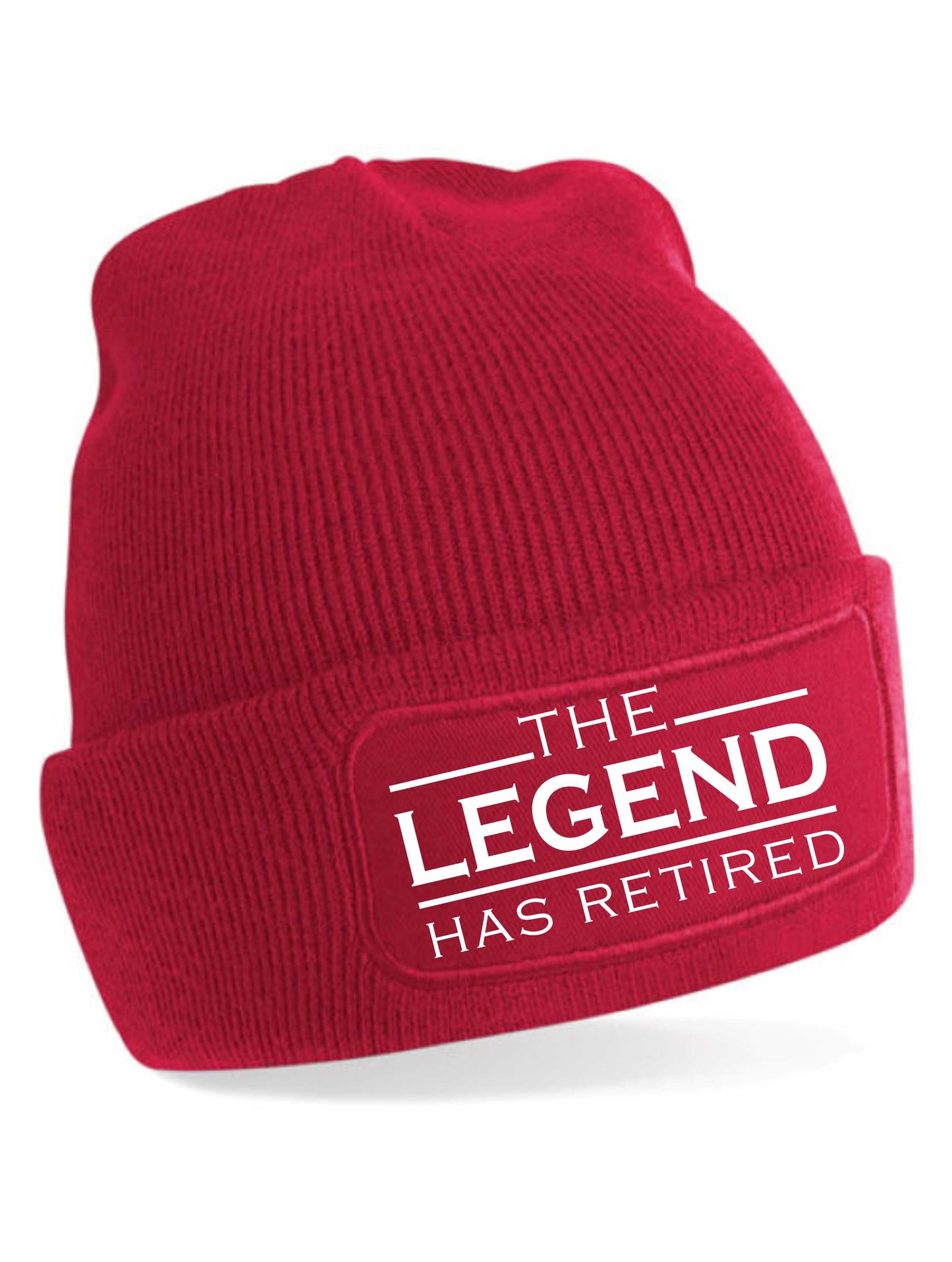 The Legend Has Retired Gift For Men Ladies Retirement Present Beanie Hat