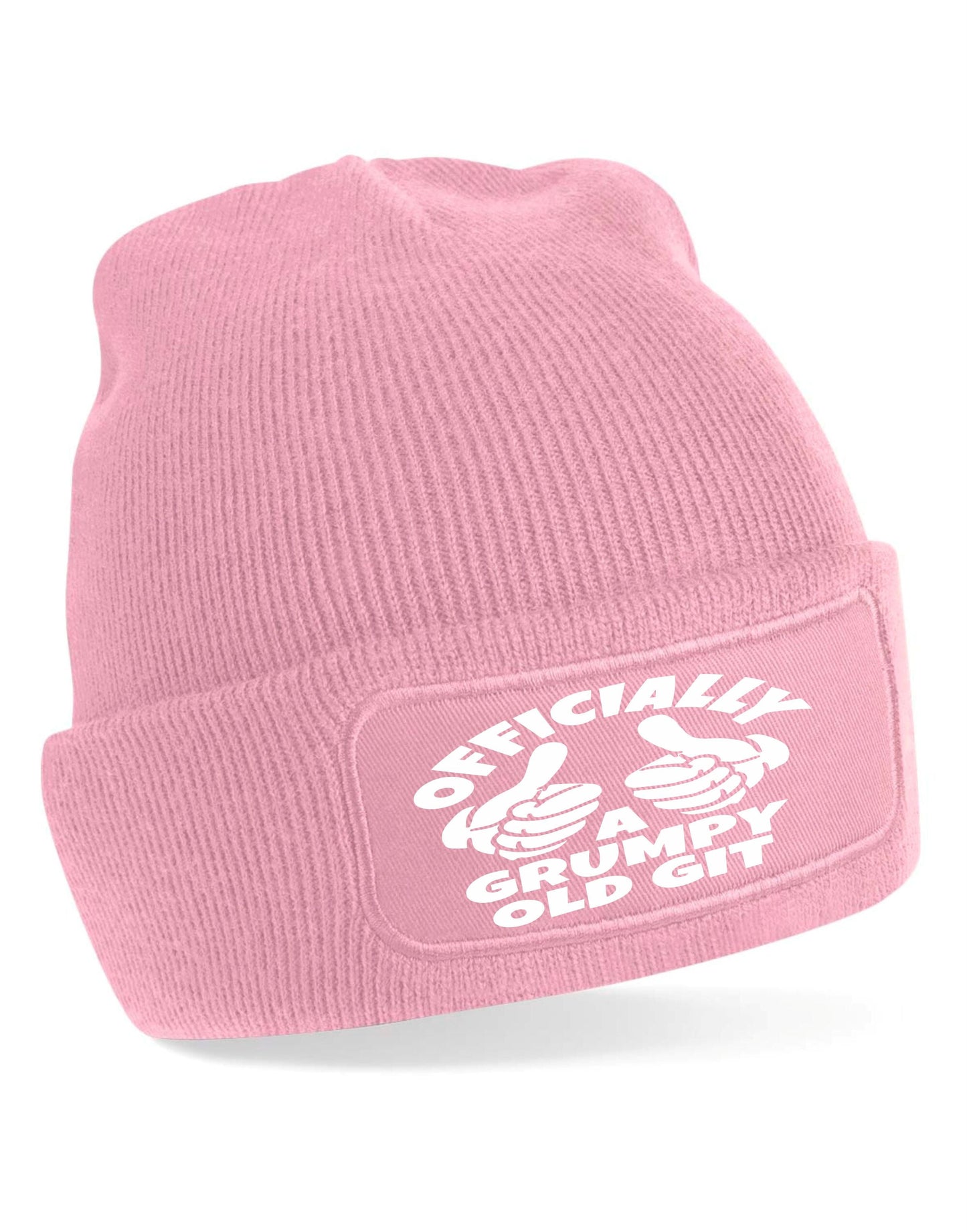 Officially A Grumpy Old Git Beanie Hat Birthday Father's Day  Gift For Men