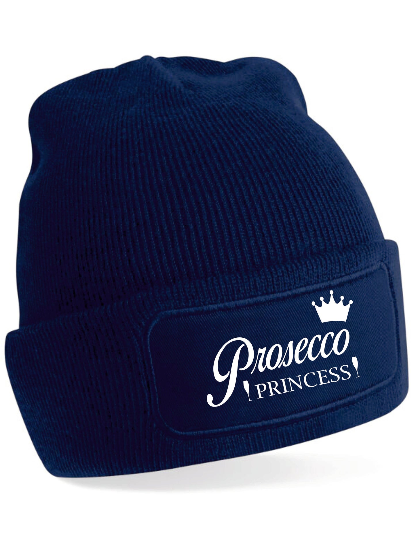 Prosecco Princess Beanie Hat Birthday Hen Party Gift For Ladies