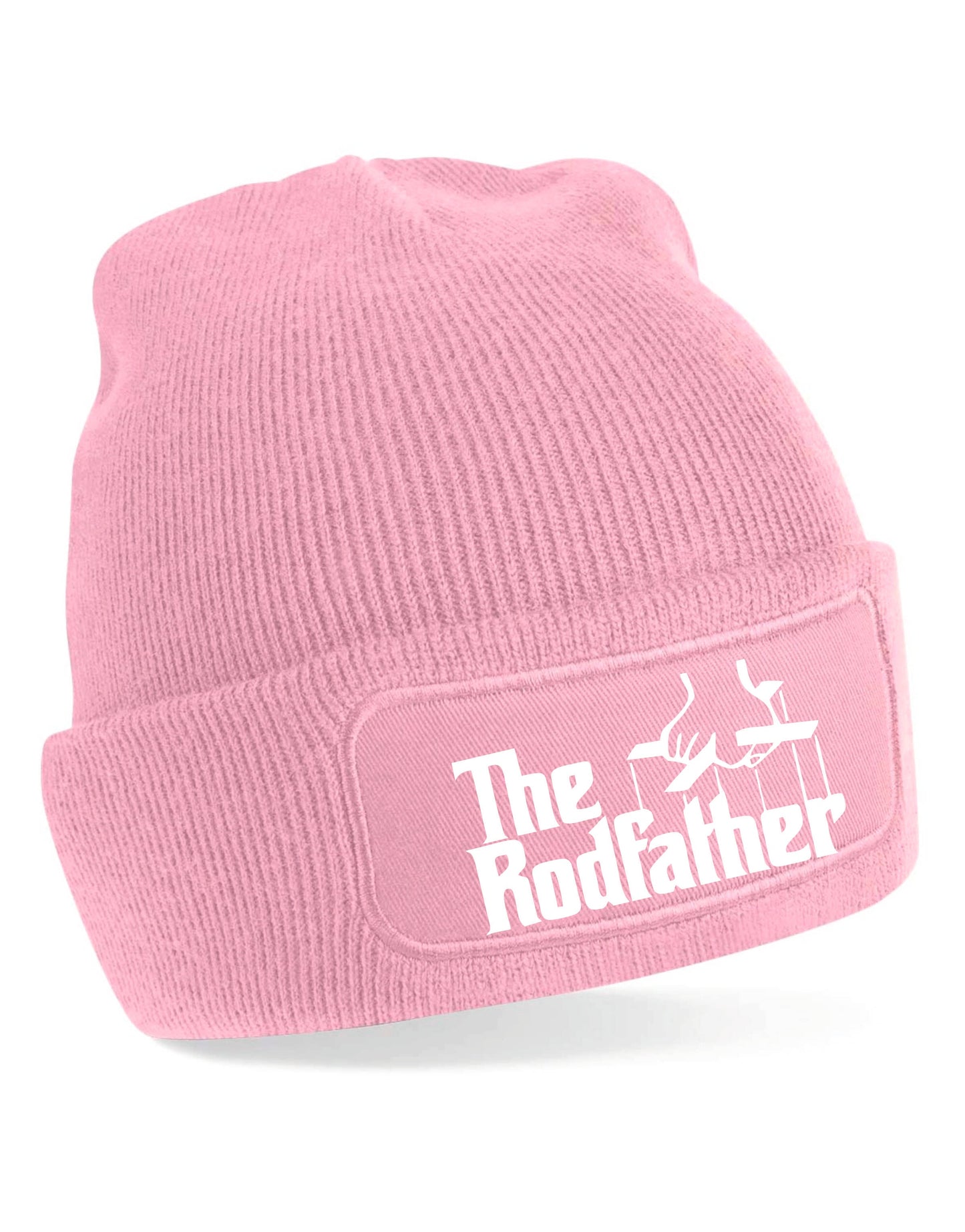 The Rodfather Beanie Hat Birthday Gift For Anglers For Men & Ladies