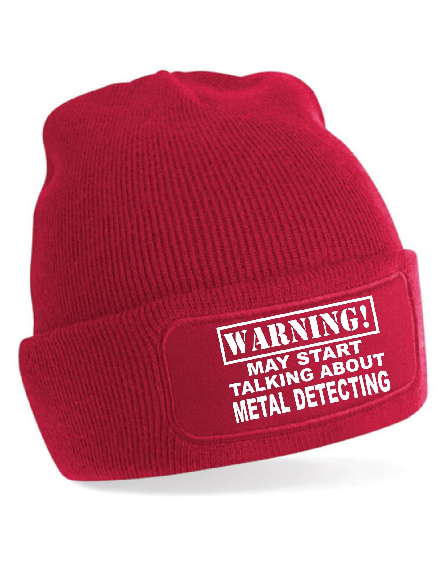 May Talk About Metal Detecting Beanie Hat Birthday Gift for Men Women Hat