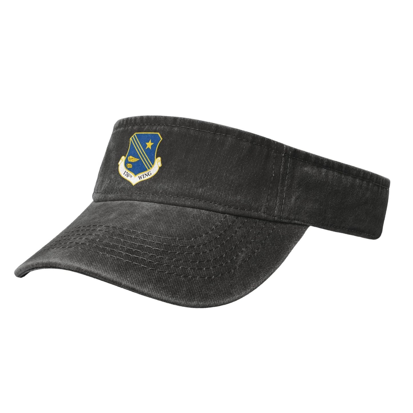 176th Wing Insignia Printing adjustable Empty Top Baseball Sun Cap unisex outdoor sport hat veterans gift