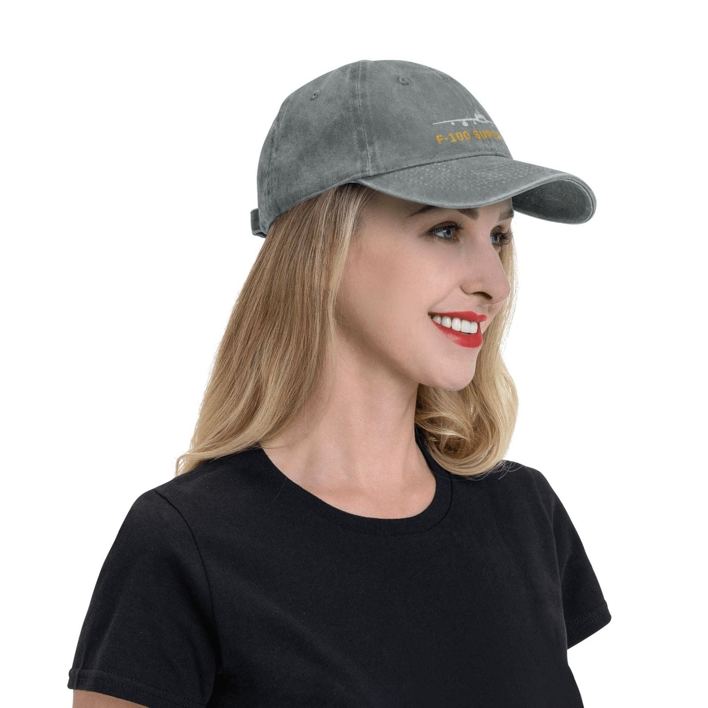 F-100 Super Sabre Printed unisex baseball cap adjustable cap outdoor sunshade trucker hat
