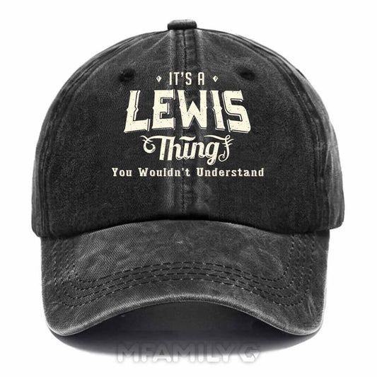Lewis Thing Washed Baseball Cap