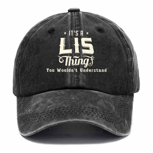Lis Thing Washed Baseball Cap