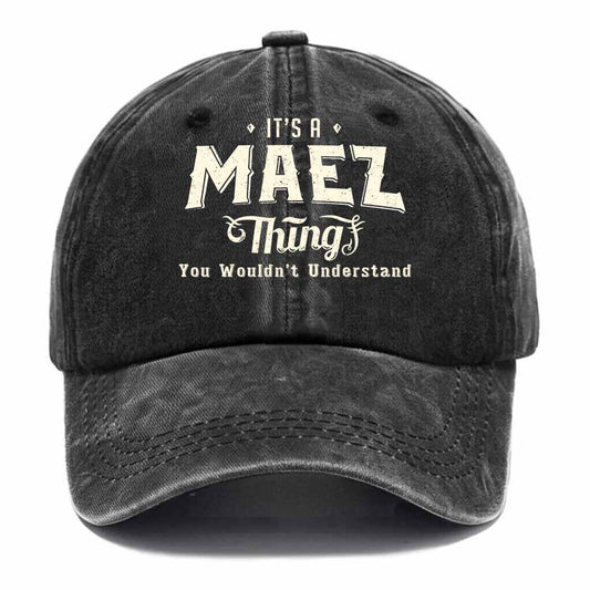 Maez Thing Washed Baseball Cap