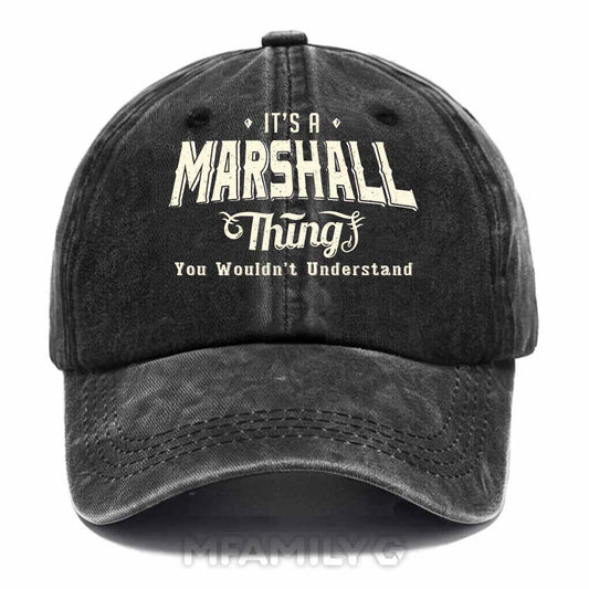 Marshall Thing Washed Baseball Cap