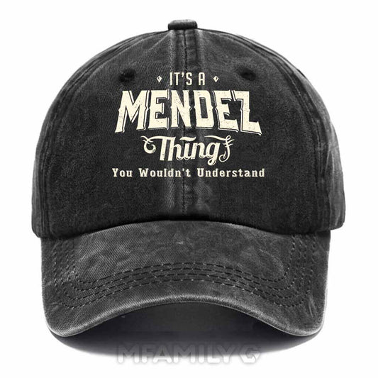 Mendez Thing Washed Baseball Cap