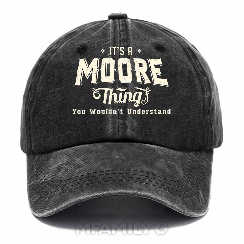 Moore Thing Washed Baseball Cap