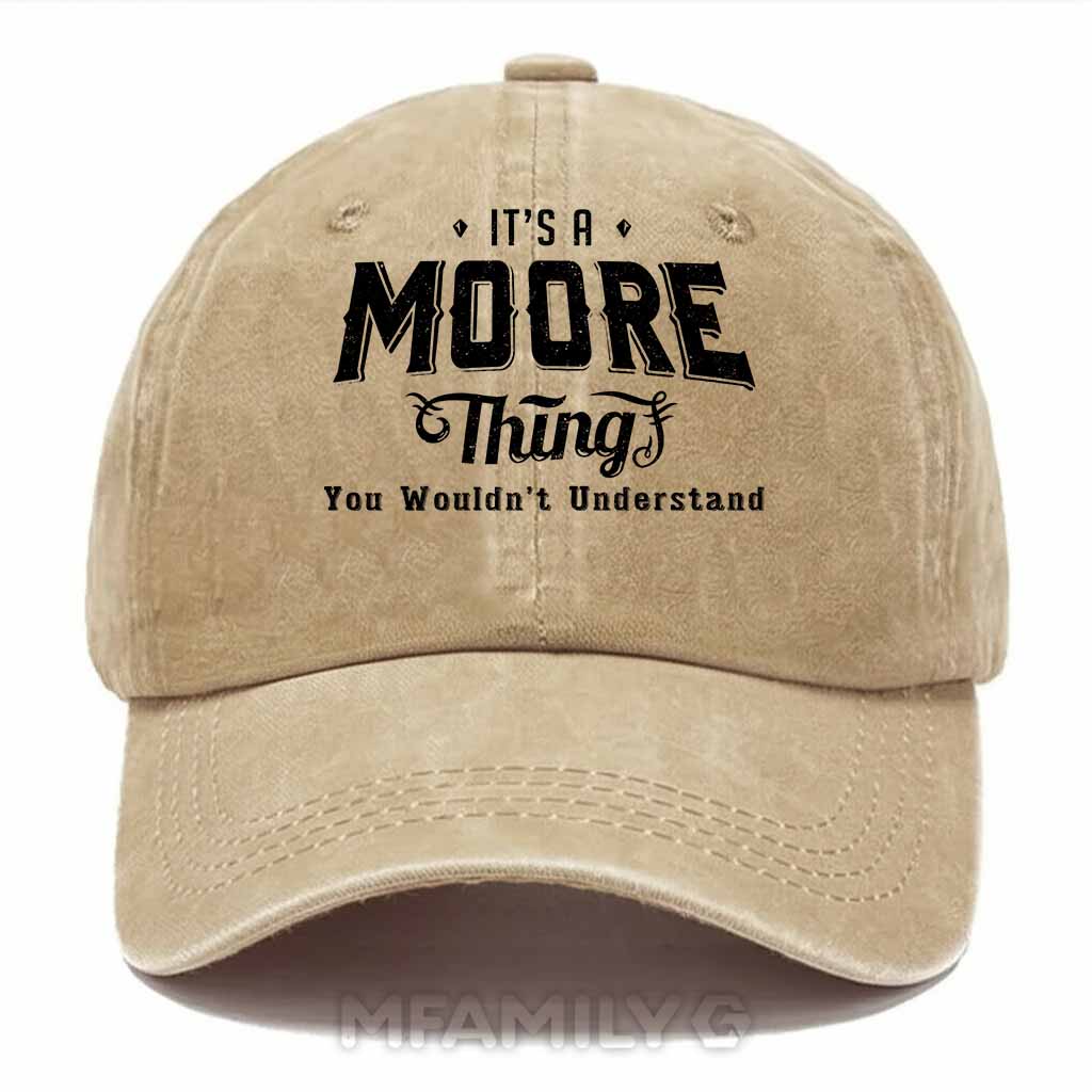 Moore Thing Washed Baseball Cap