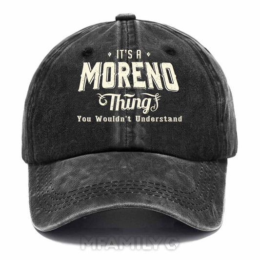 Moreno Thing Washed Baseball Cap