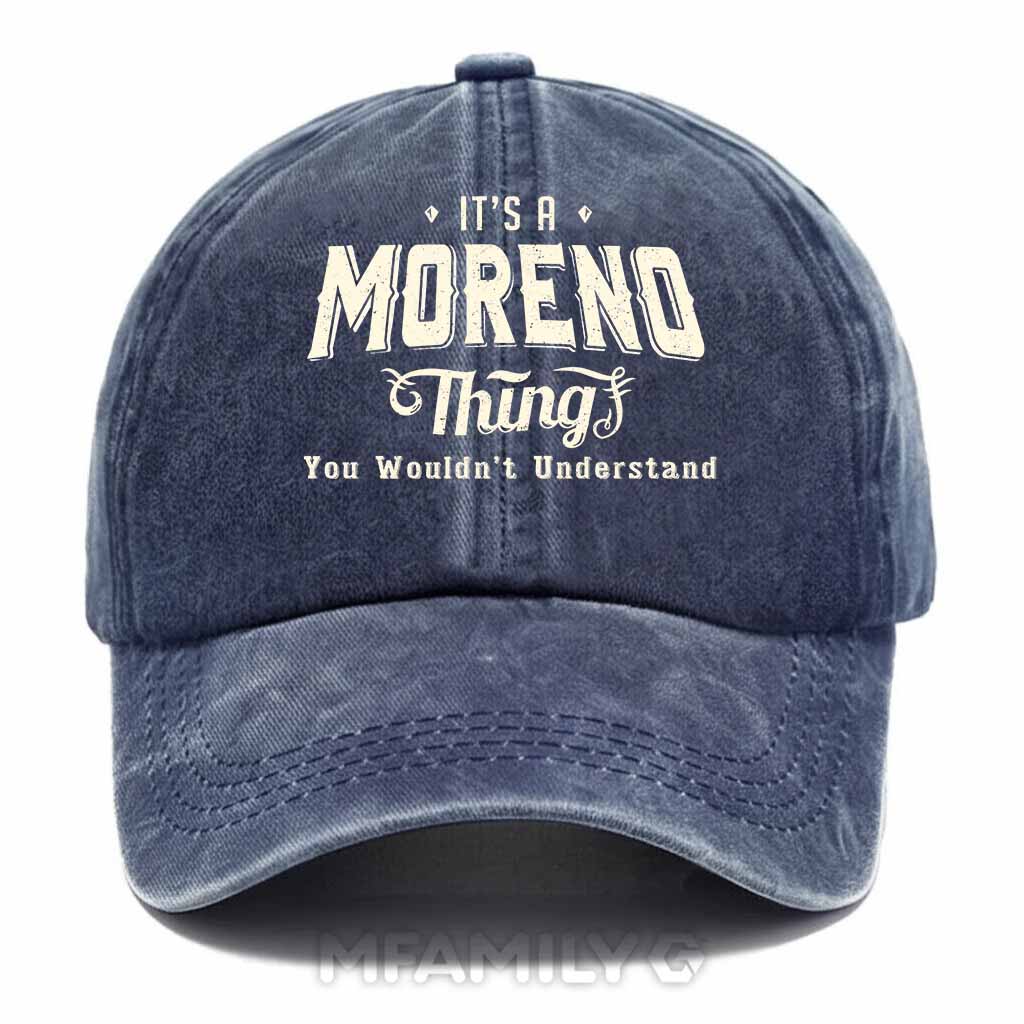 Moreno Thing Washed Baseball Cap