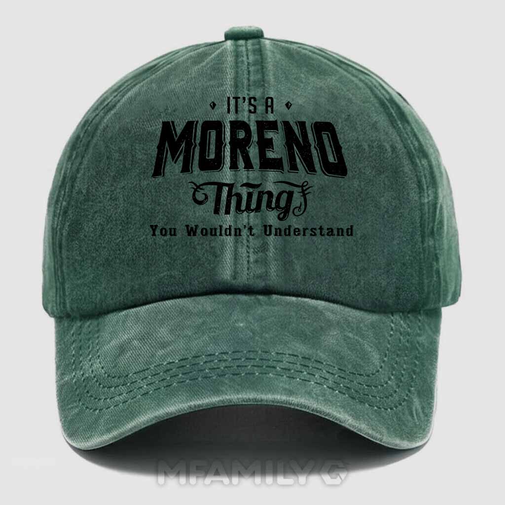Moreno Thing Washed Baseball Cap